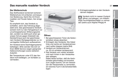 1997-1998 BMW Z3/Z3 M Gebruikershandleiding | Duits