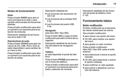 Opel Insignia Manual de infoentretenimiento 2009 - 2013