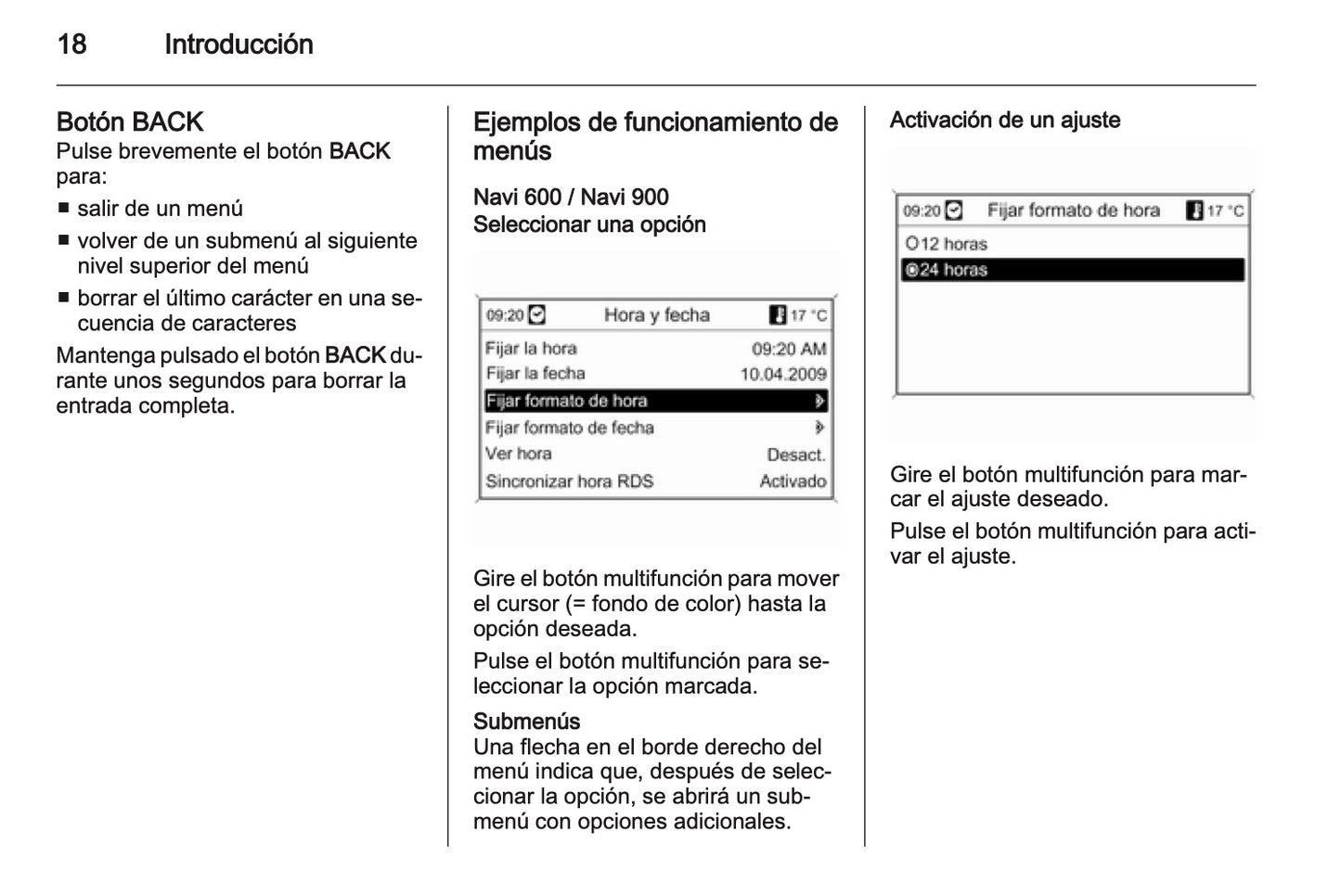 Opel Insignia Manual de infoentretenimiento 2009 - 2013