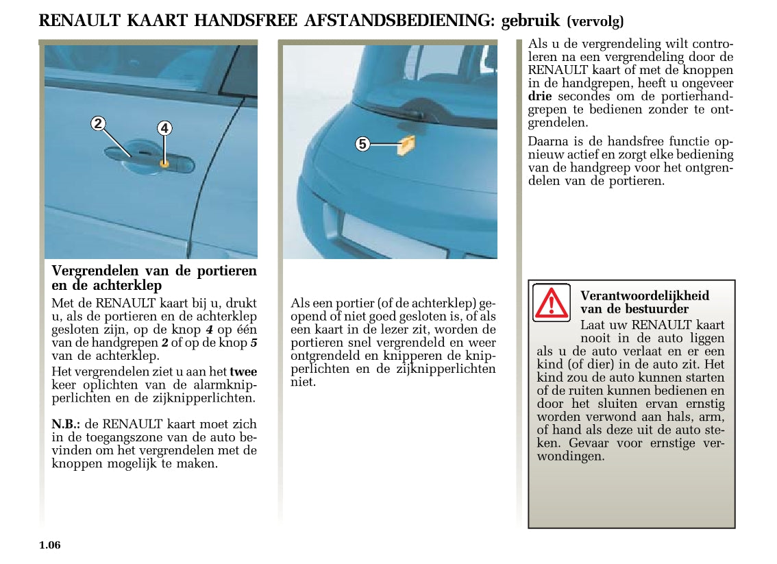 2003-2005 Renault Mégane Manuel du propriétaire | Néerlandais