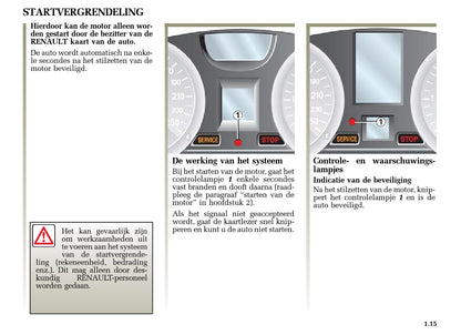 2004-2005 Renault Mégane Gebruikershandleiding | Nederlands