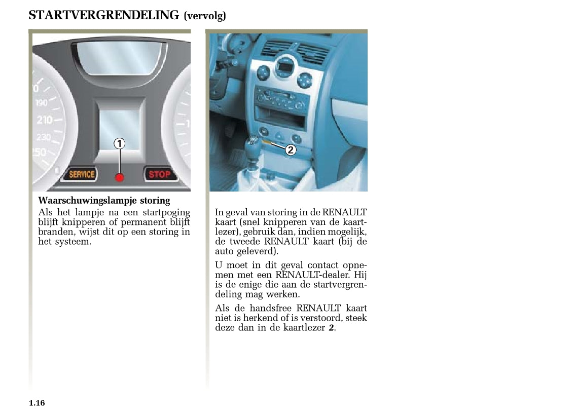 2004-2005 Renault Mégane Gebruikershandleiding | Nederlands