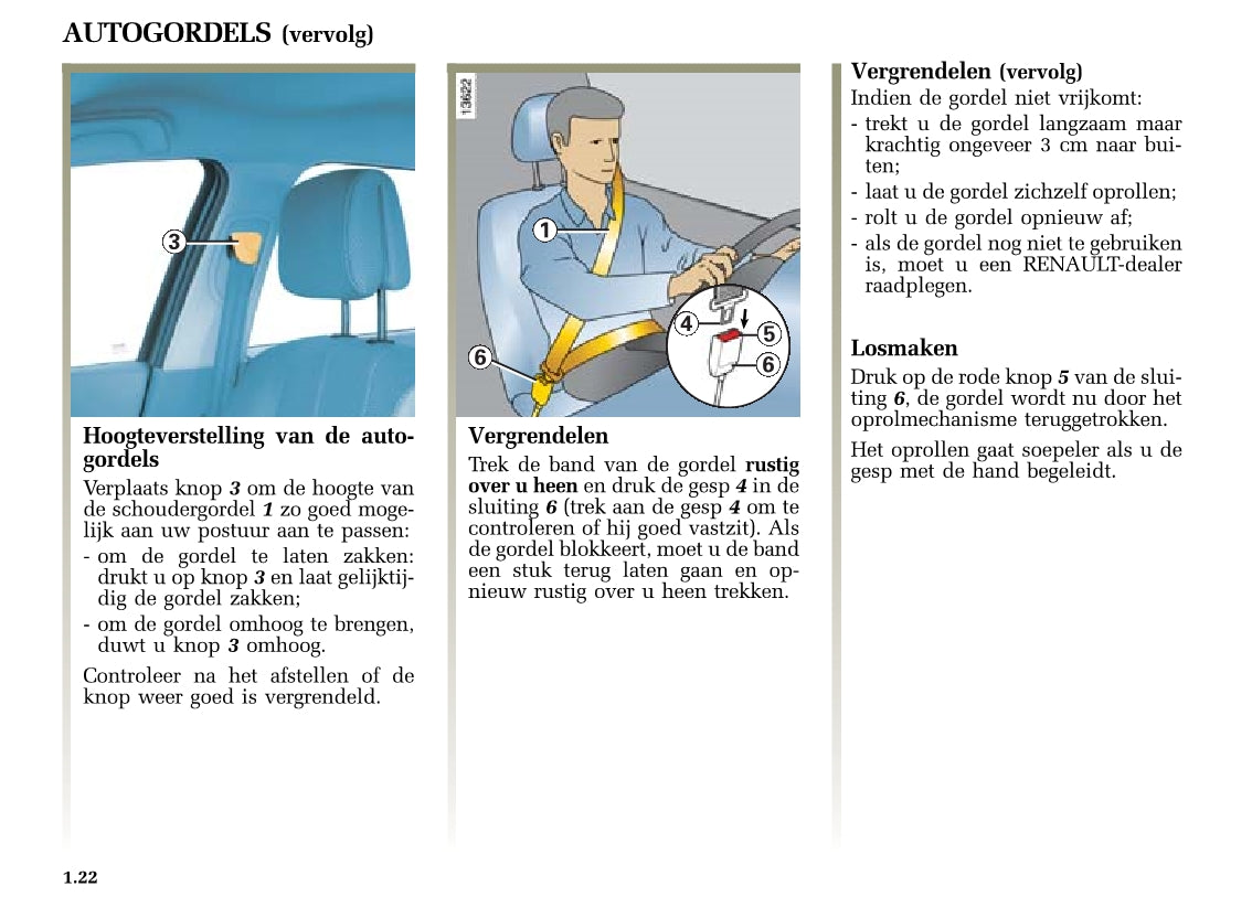 2004-2005 Renault Mégane Gebruikershandleiding | Nederlands