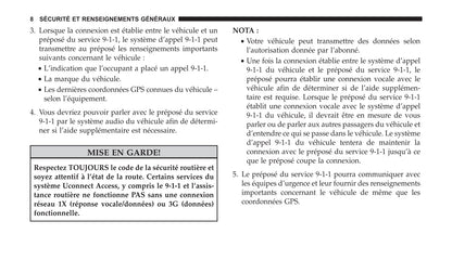 Jeep System Uconnect 3C3C Guide d'utilisation 2018