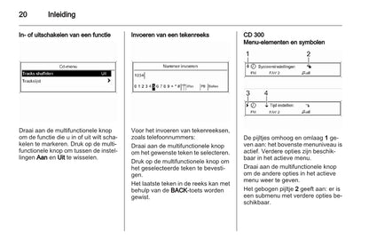 Opel Meriva Infotainment System Handleiding 2010 - 2014