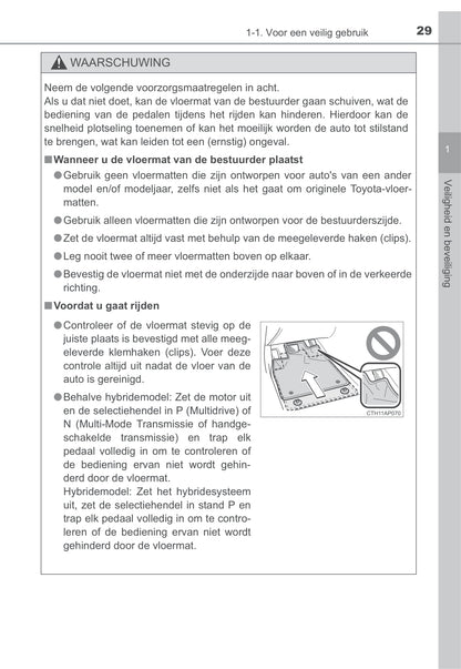 2013-2014 Toyota Auris / Auris Hybrid Gebruikershandleiding | Nederlands