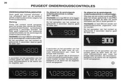 2002-2003 Peugeot 206/206 SW Gebruikershandleiding | Nederlands