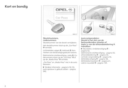 2000-2005 Opel Astra Gebruikershandleiding | Nederlands