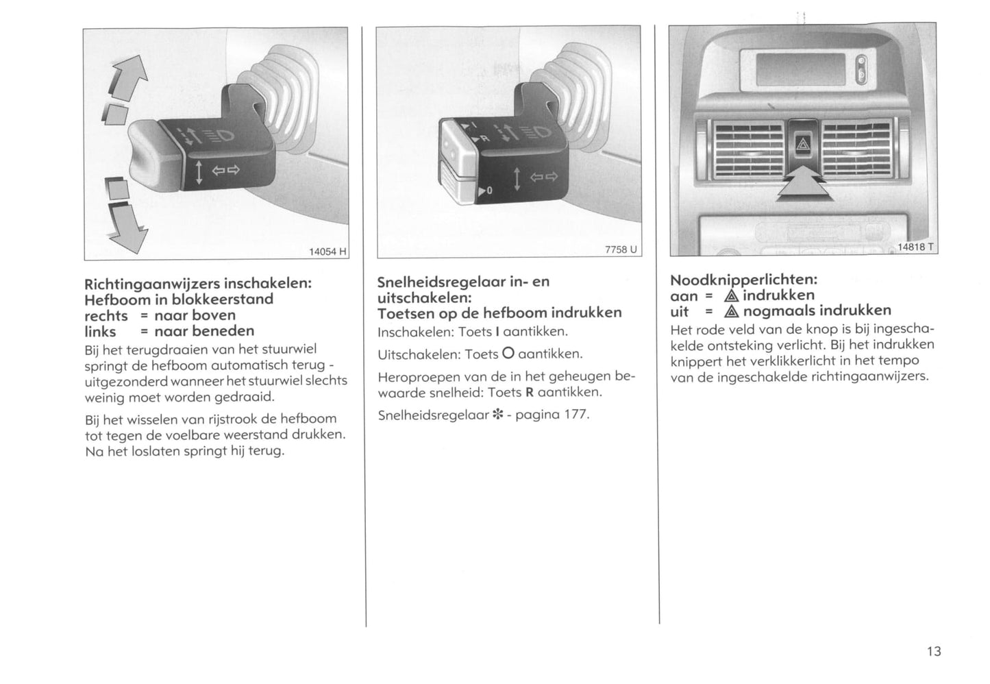 2000-2005 Opel Astra Owner's Manual | Dutch