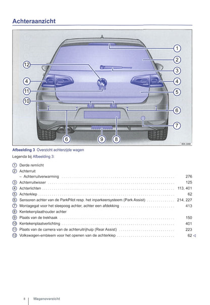 2012-2015 Volkswagen Golf Gebruikershandleiding | Nederlands