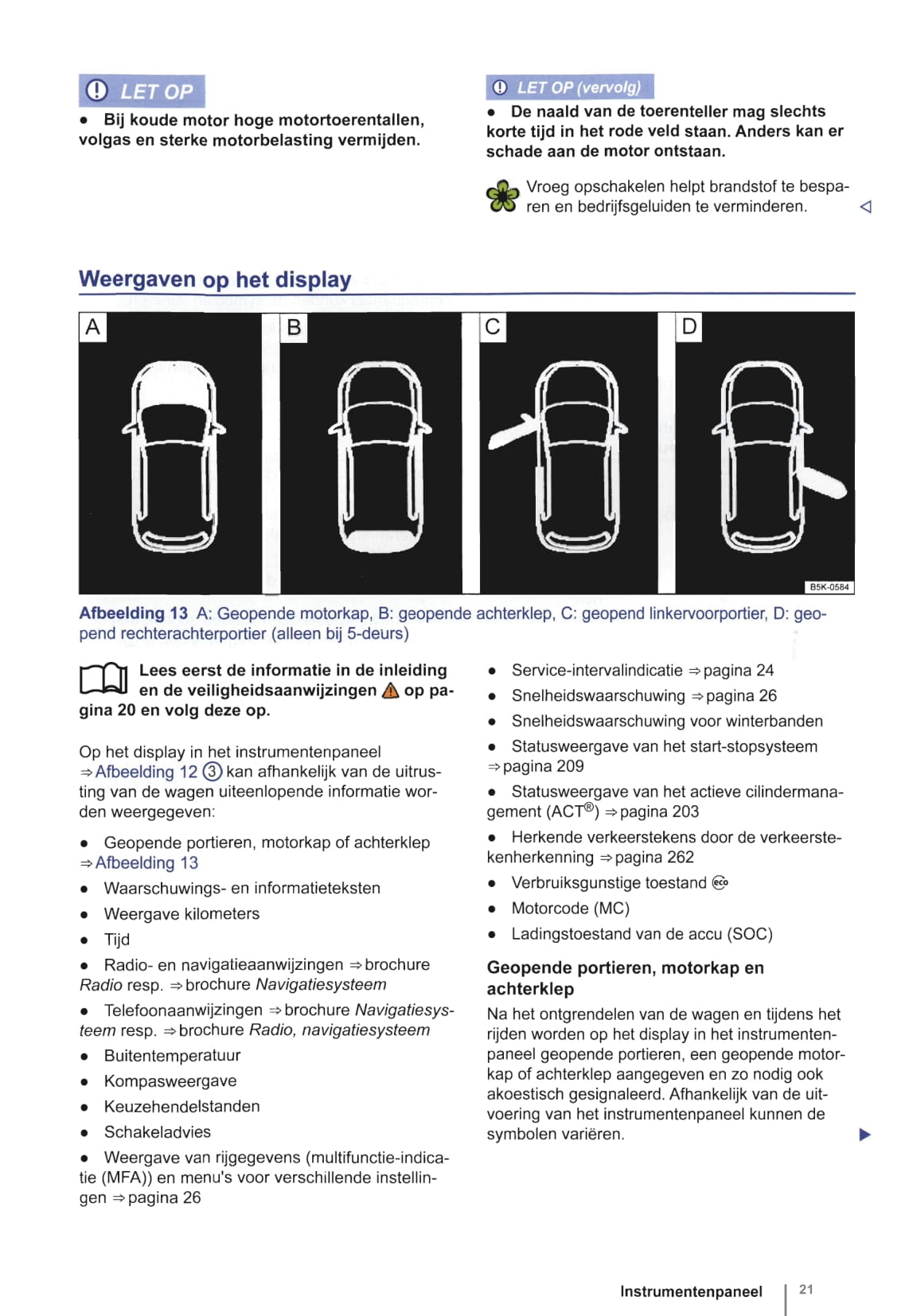 2013-2014 Volkswagen Golf Gebruikershandleiding | Nederlands