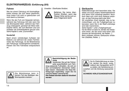 2014-2015 Renault Kangoo Z.E. Gebruikershandleiding | Duits