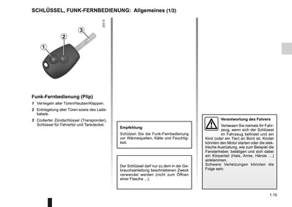 2014-2015 Renault Kangoo Z.E. Gebruikershandleiding | Duits