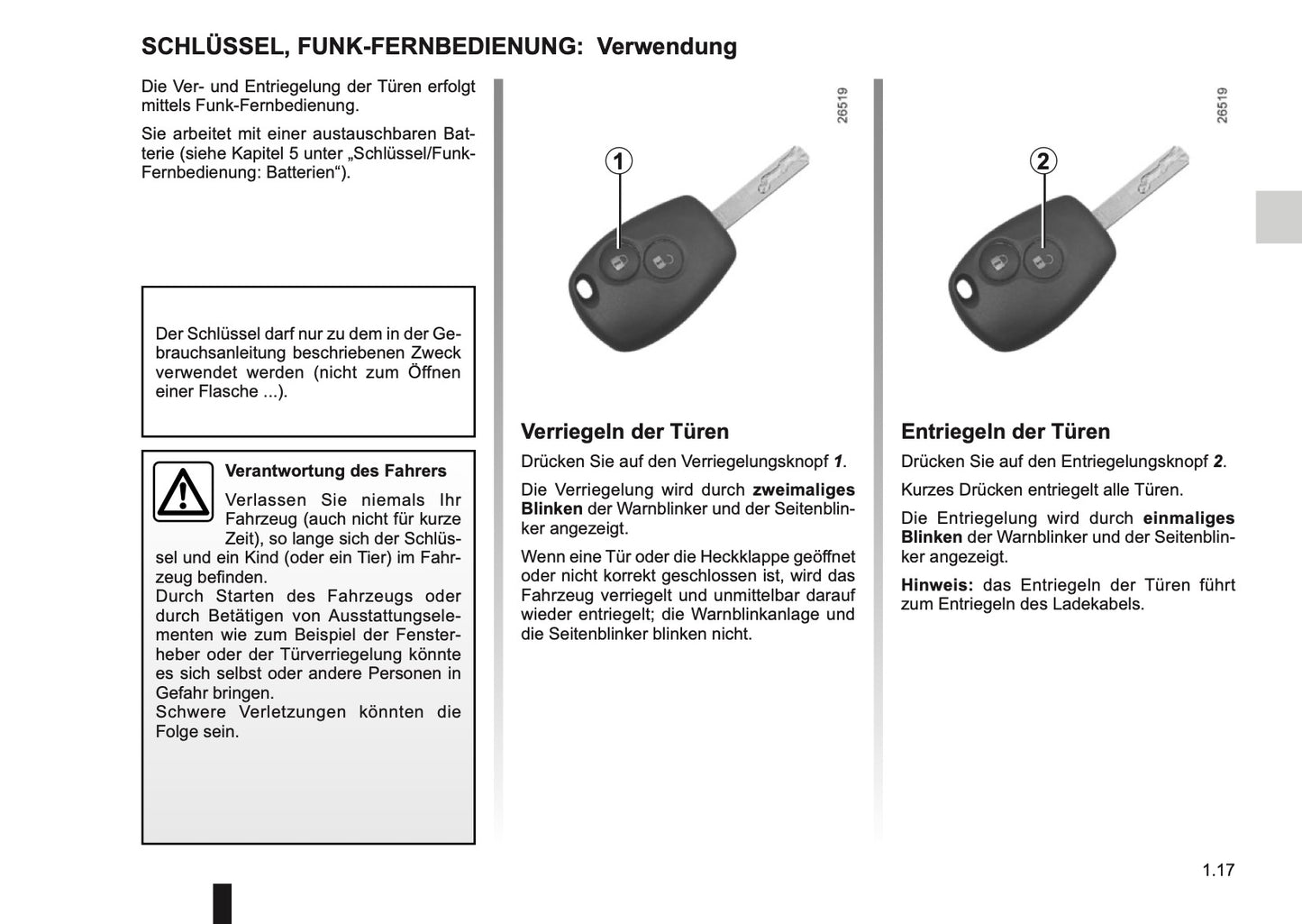 2014-2015 Renault Kangoo Z.E. Gebruikershandleiding | Duits