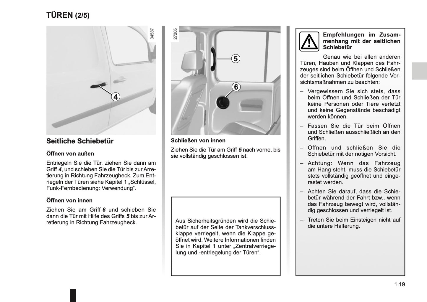 2014-2015 Renault Kangoo Z.E. Gebruikershandleiding | Duits