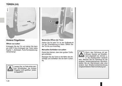 2014-2015 Renault Kangoo Z.E. Gebruikershandleiding | Duits