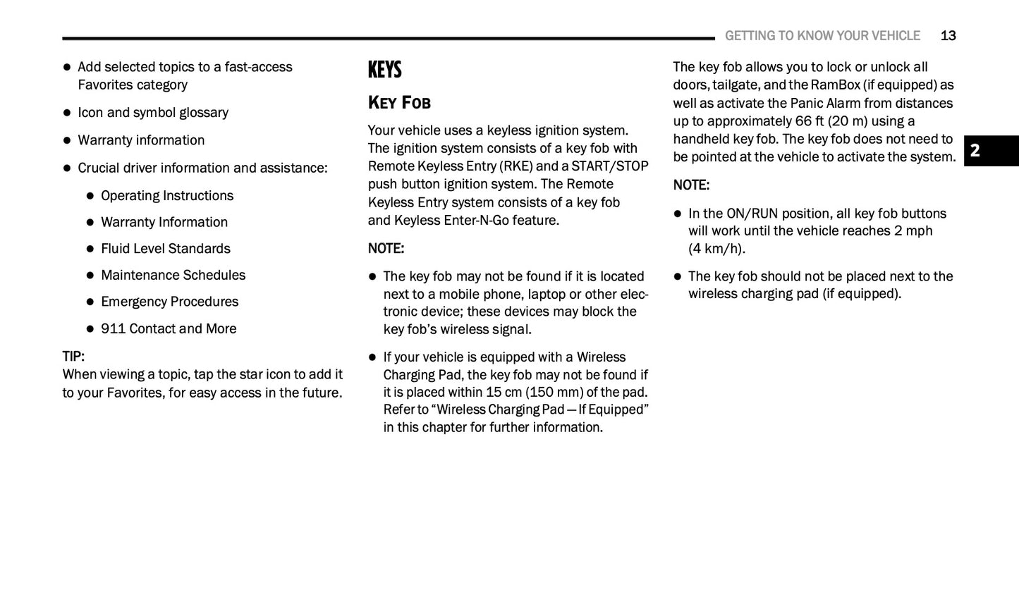 2020 Ram 1500 Owner's Manual | English