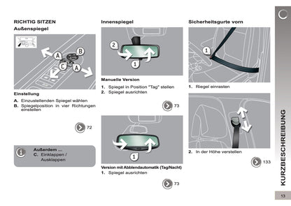 2012-2013 Peugeot 5008 Manuel du propriétaire | Allemand