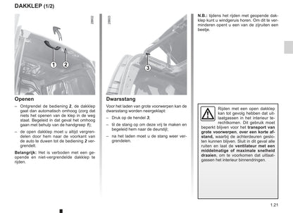 2013-2014 Renault Kangoo Owner's Manual | Dutch