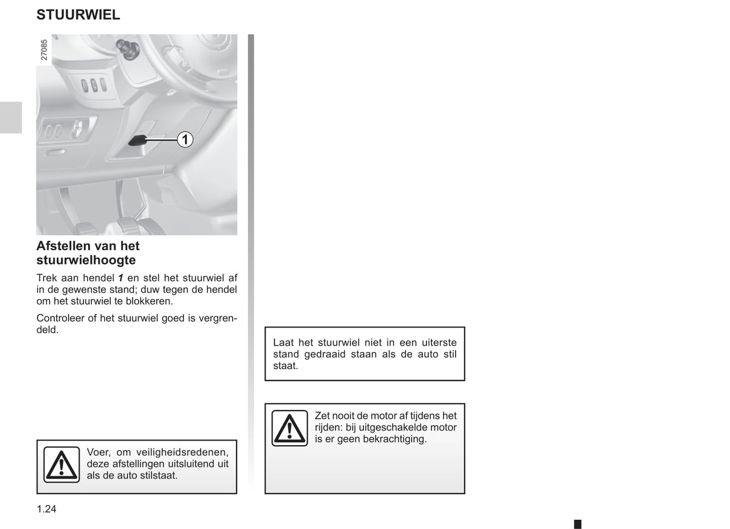 2013-2014 Renault Kangoo Owner's Manual | Dutch