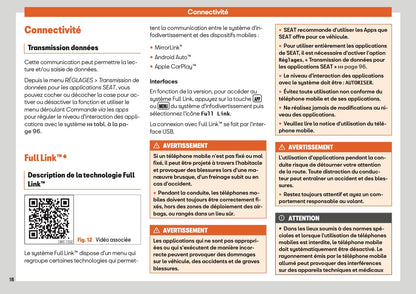 Seat Media System Plus - Navi System - Navi System Plus Guide d'instructions