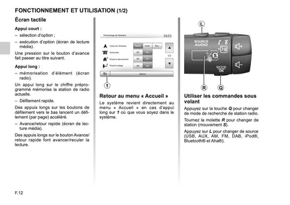 Renault Media-Nav Evolution Guide d'utilisation 2015