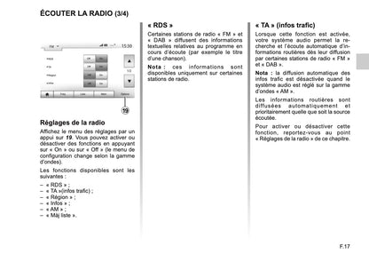 Renault Media-Nav Evolution Guide d'utilisation 2015