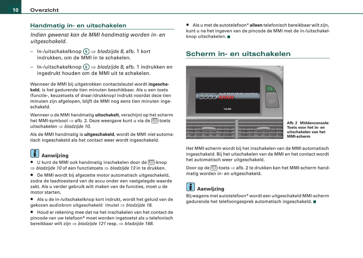 Audi Infotainment MMI Handleiding