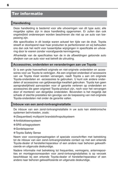 2015-2017 Toyota Aygo Gebruikershandleiding | Nederlands