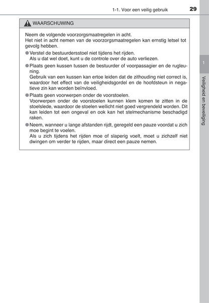 2015-2017 Toyota Aygo Owner's Manual | Dutch