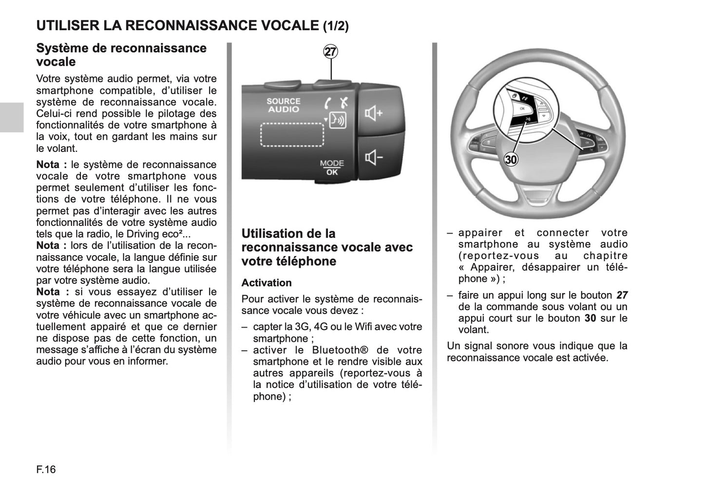 Renault Radio Connect R & GO Guide d'utilisation 2018