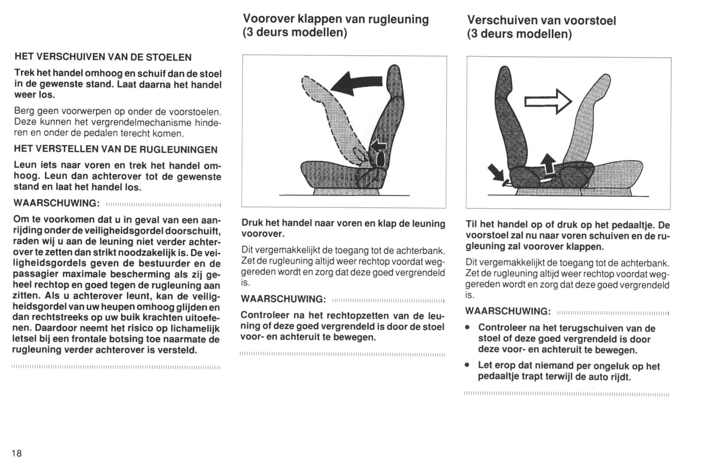 1990-1991 Toyota Starlet Gebruikershandleiding | Nederlands