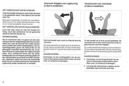 1990-1991 Toyota Starlet Gebruikershandleiding | Nederlands