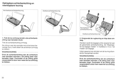 1990-1991 Toyota Starlet Owner's Manual | Dutch