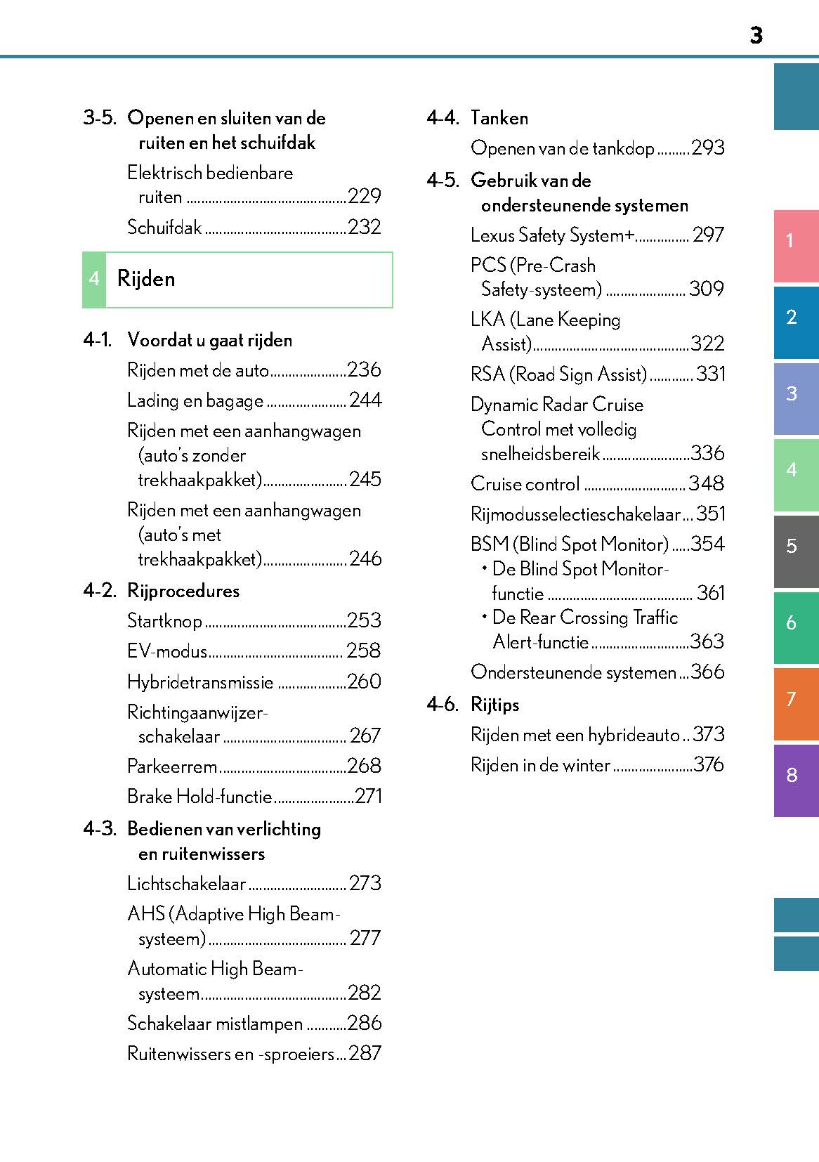 2017-2018 Lexus GS 300h/GS 450h Owner's Manual | Dutch