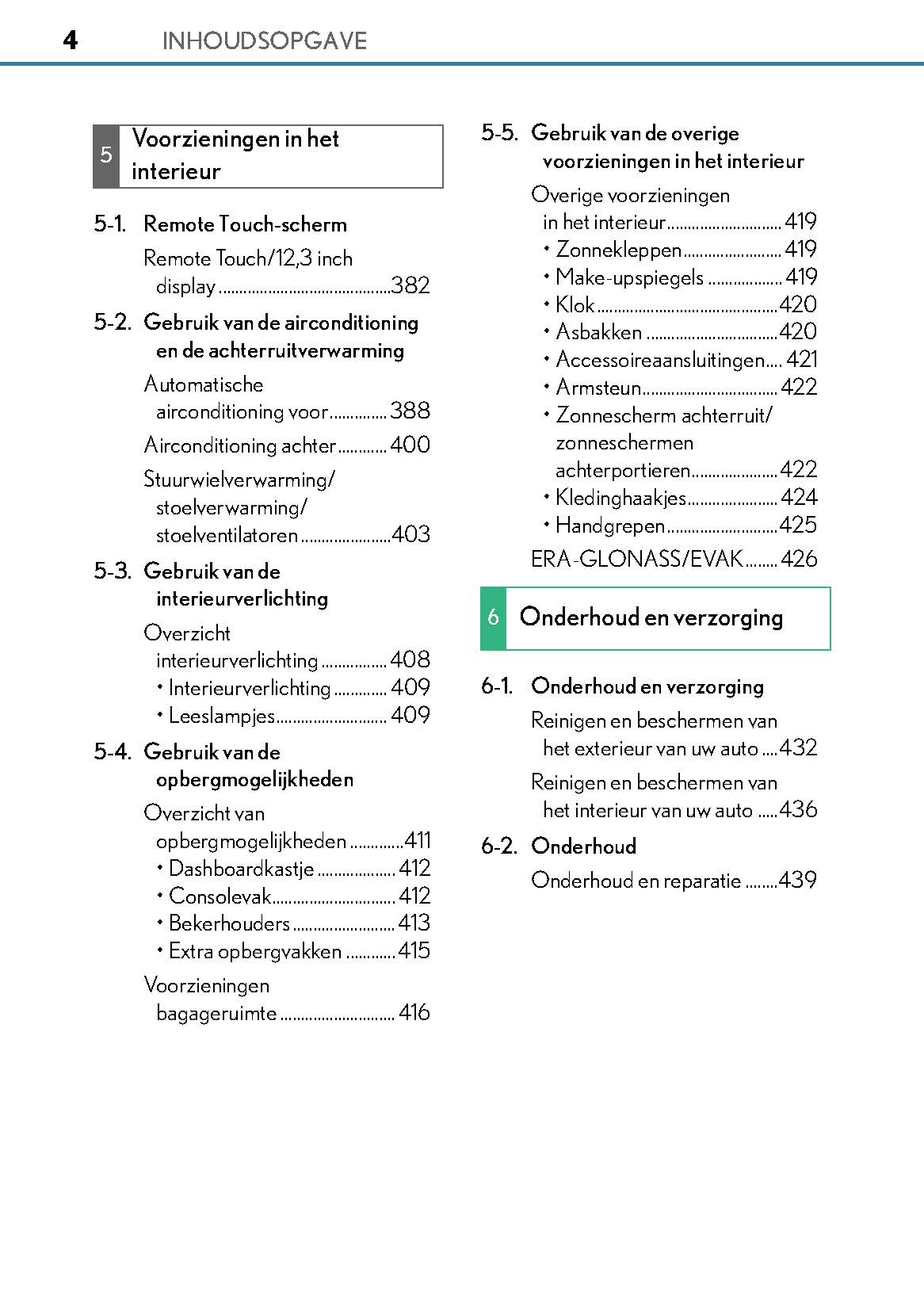 2017-2018 Lexus GS 300h/GS 450h Owner's Manual | Dutch