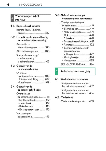 2017-2018 Lexus GS 300h/GS 450h Owner's Manual | Dutch