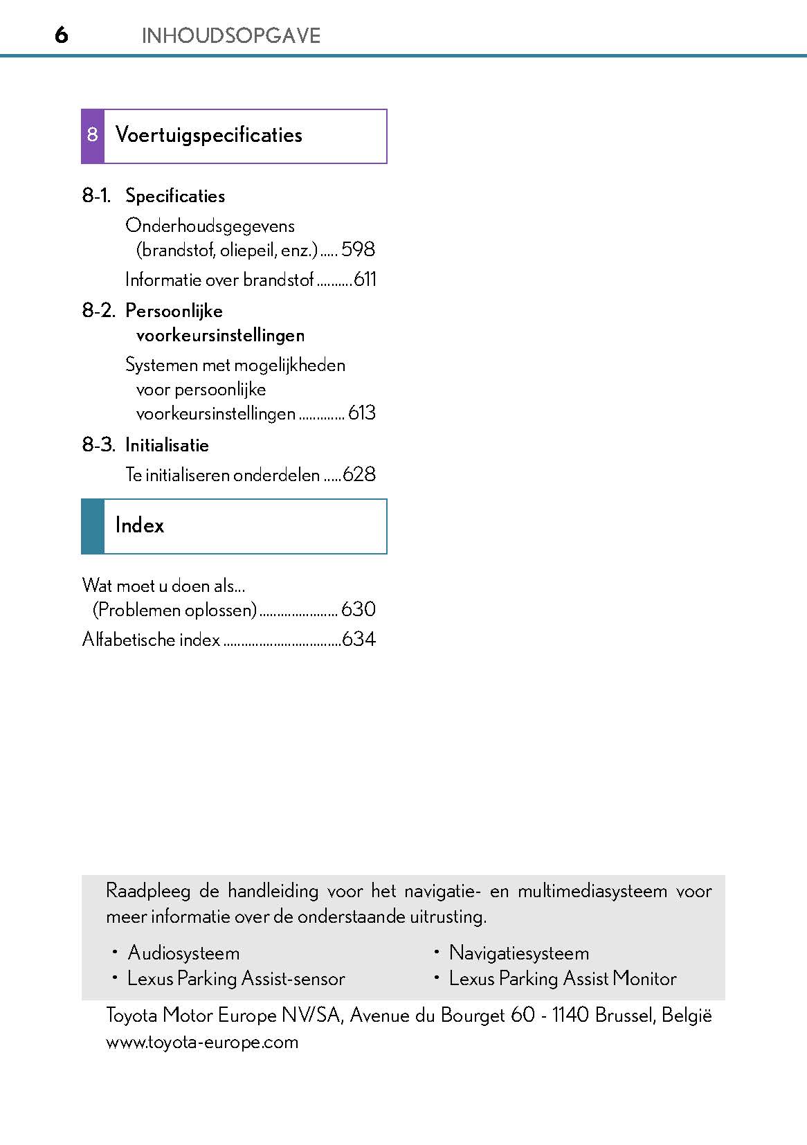 2017-2018 Lexus GS 300h/GS 450h Owner's Manual | Dutch