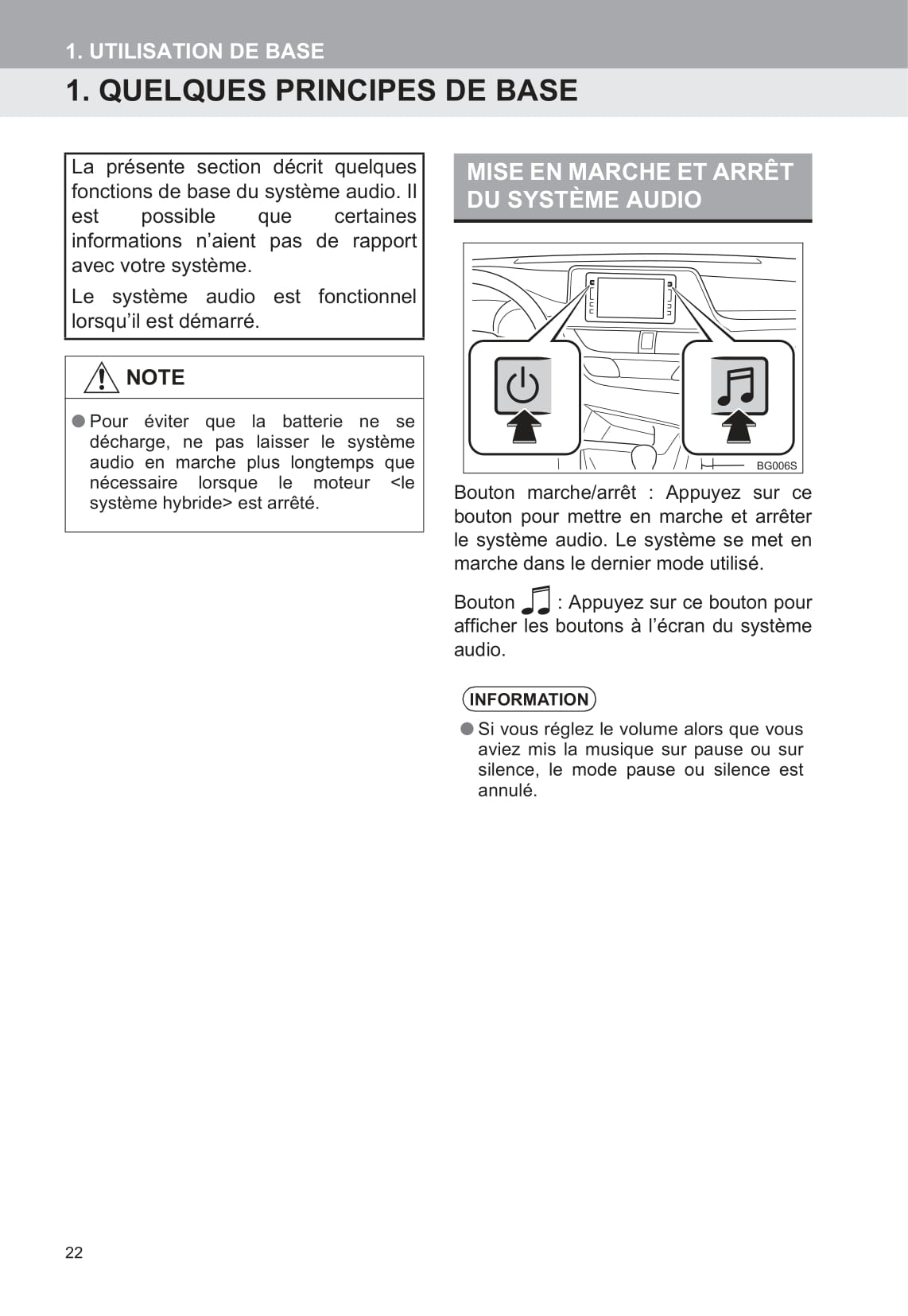 Toyota C-HR / C-HR Hybrid Navigation Guide d'utilisation 2016