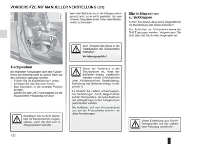 2017-2018 Renault Scénic Owner's Manual | German