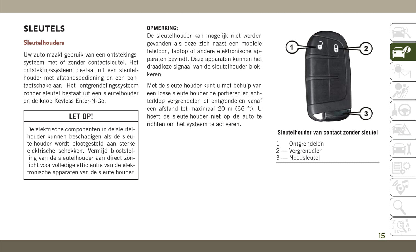 2018-2019 Jeep Compass Gebruikershandleiding | Nederlands