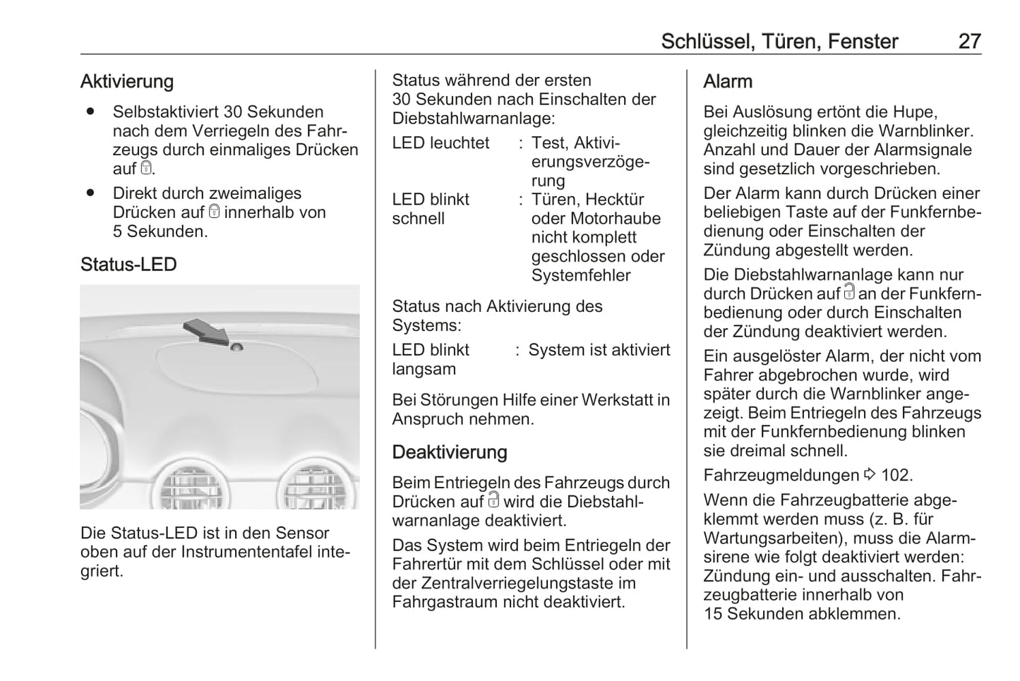 2018-2019 Opel Adam Gebruikershandleiding | Duits