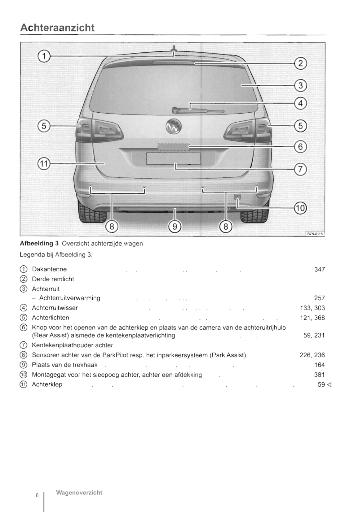 2010-2016 Volkswagen Sharan Manuel du propriétaire | Néerlandais