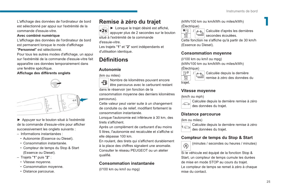 2020-2023 Peugeot 2008 / e-2008 Owner's Manual | French