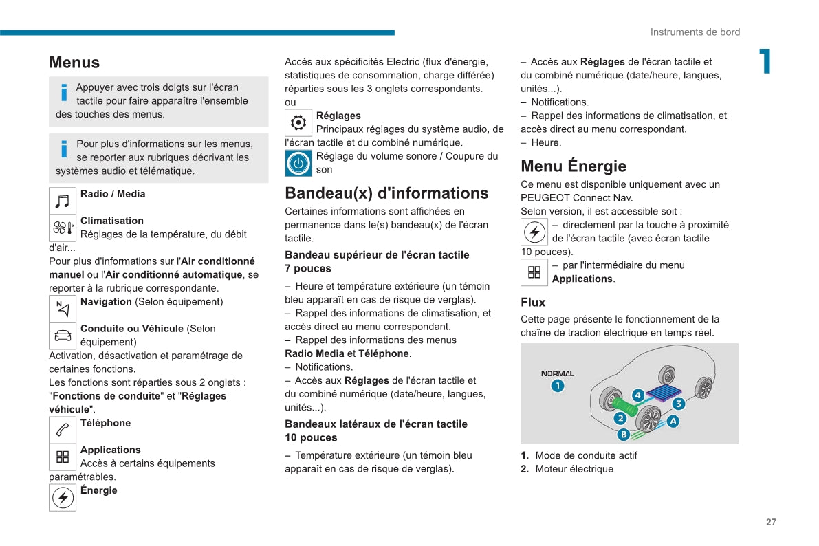 2020-2023 Peugeot 2008 / e-2008 Owner's Manual | French