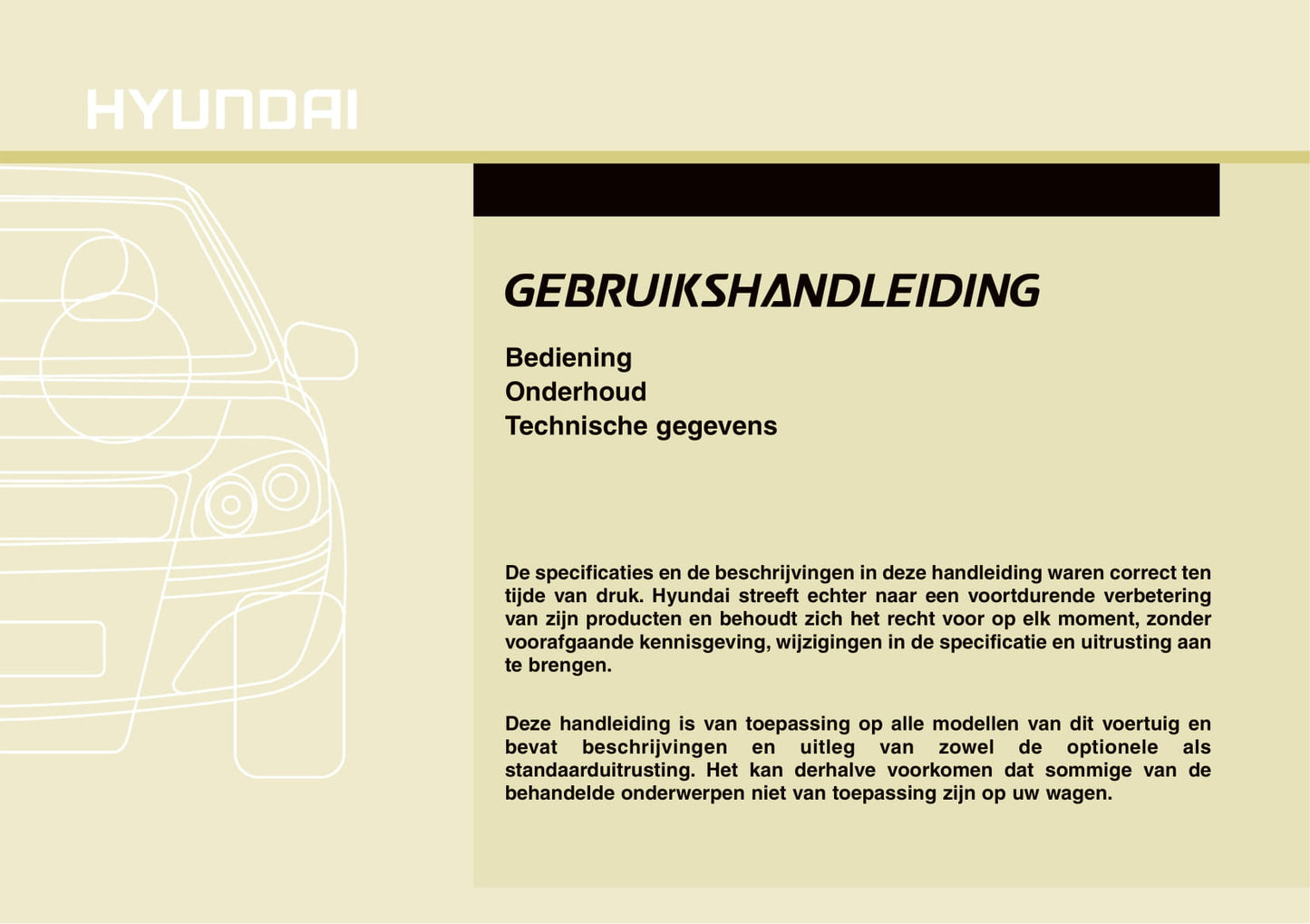 2017-2018 Hyundai ix20 Gebruikershandleiding | Nederlands