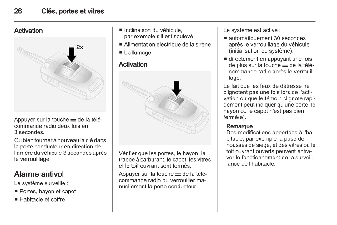 2010-2015 Opel Antara Gebruikershandleiding | Frans