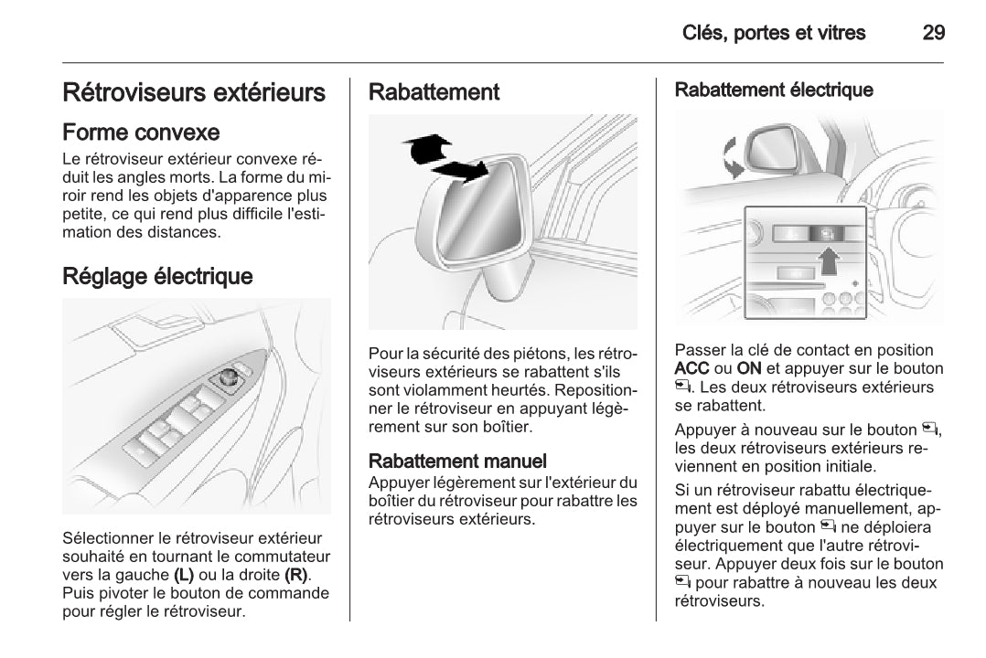 2010-2015 Opel Antara Manuel du propriétaire | Français