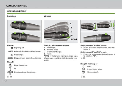 2011-2014 Peugeot 207/207 SW Gebruikershandleiding | Engels