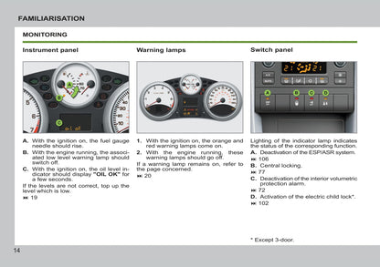 2011-2014 Peugeot 207/207 SW Manuel du propriétaire | Anglais